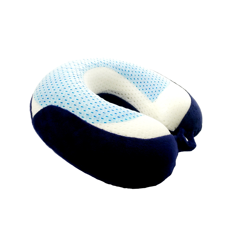 Kötött hűtőzselé U alakú Memory Foam párna